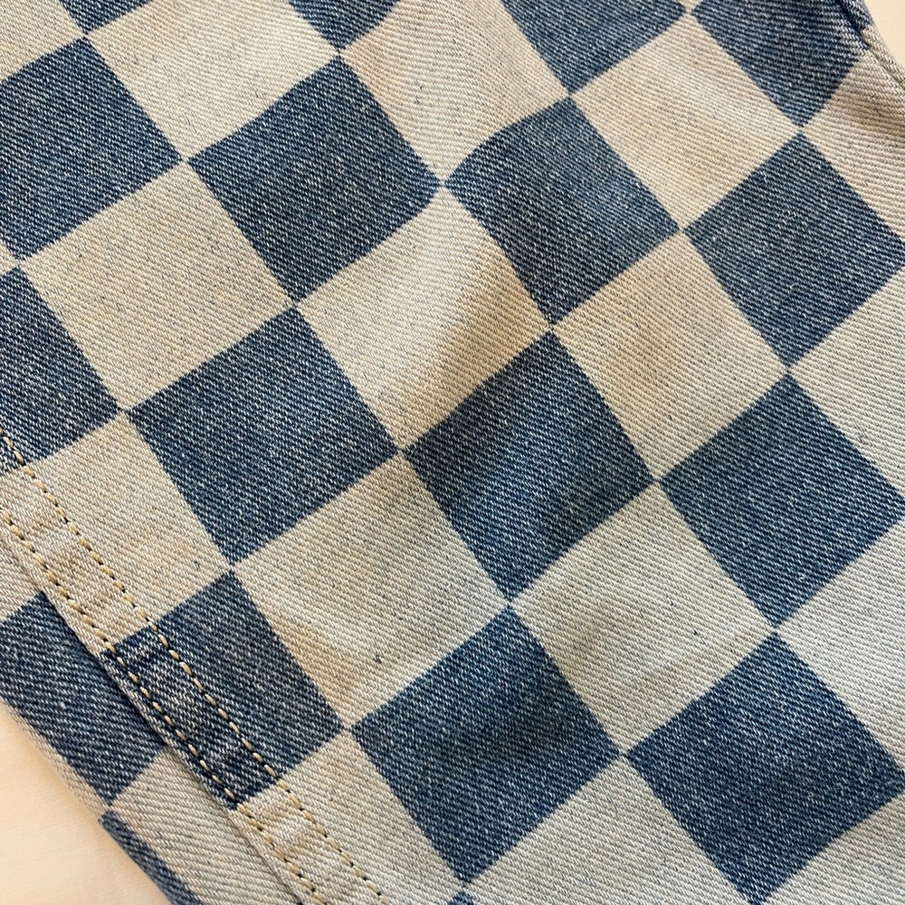 Checkered Jeans - Picture 3 of 4